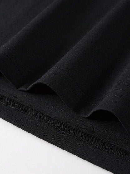 Tisarta "Fearless Sherni" Black Graphic T-Shirt