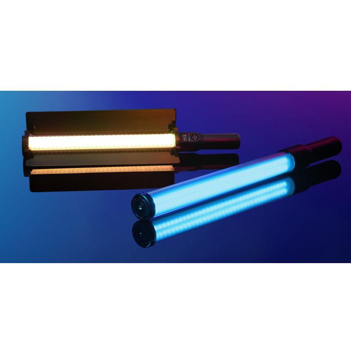 GODOX LC500R RGB LED Light Stick Camera & Photo Accessories Lighting,2500K-8500K Full Color, 14 Lighting Effects, with Barndoor & Carry Bag (Remote Not Included), Black