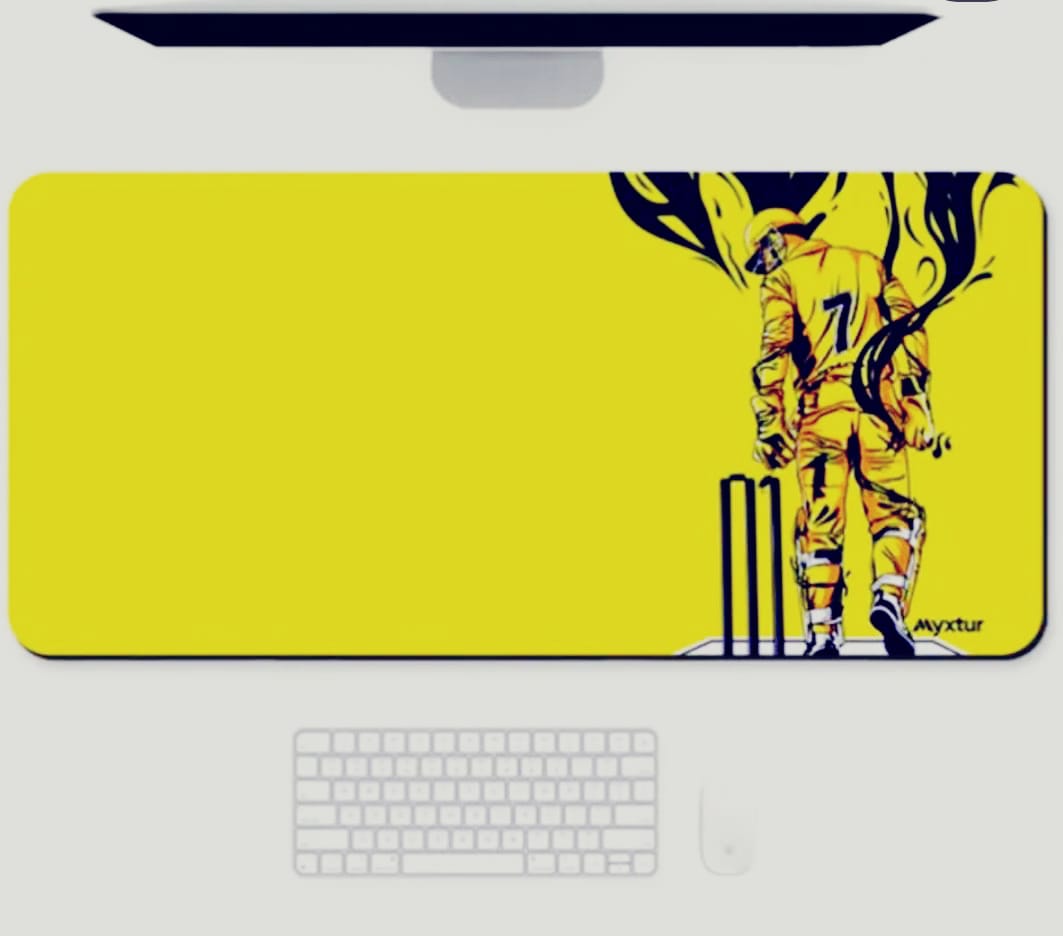 Dhoni IPLChennai SuperKings Design Mouse PAD