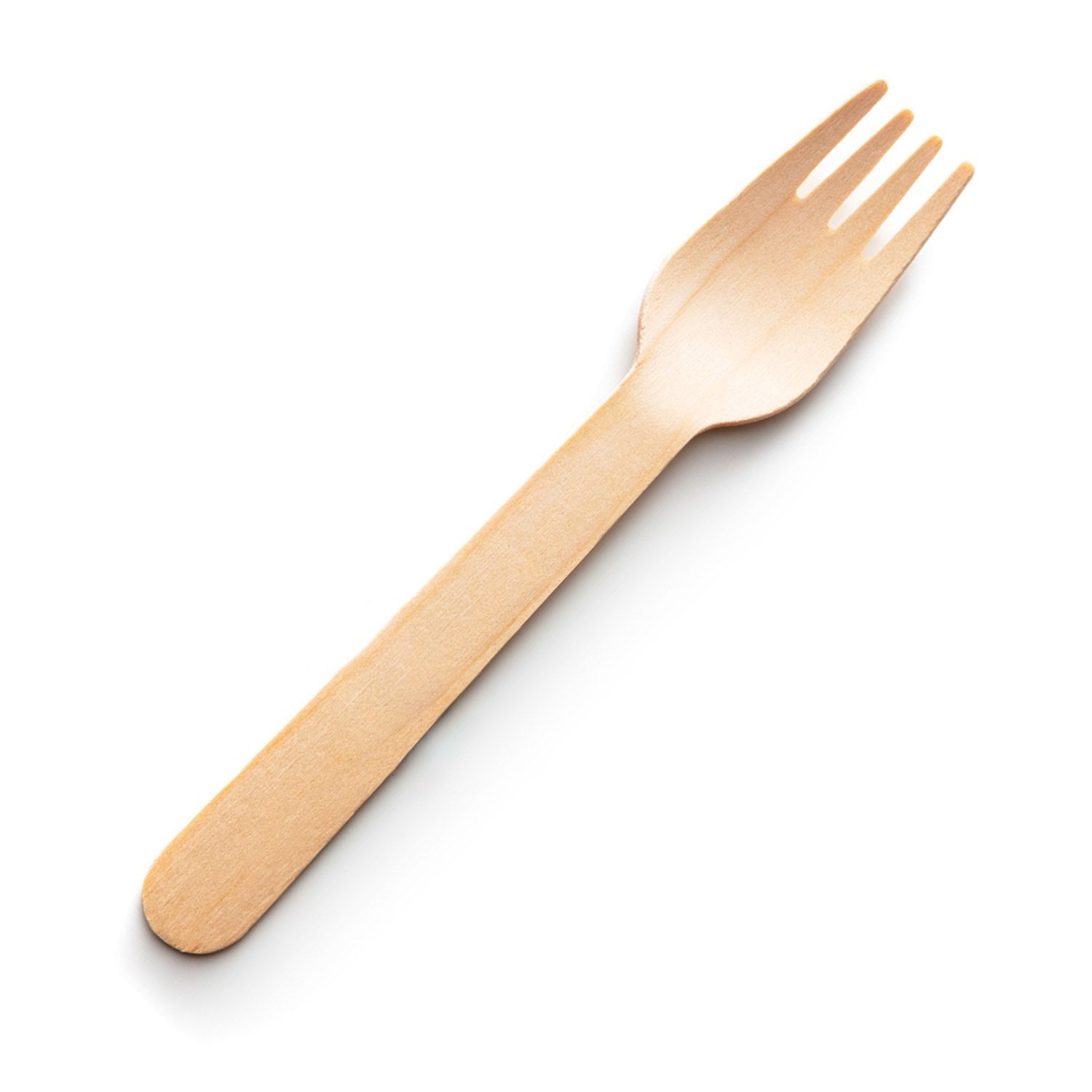 Wooden Disposable SPOON & FOLKS 200 Units (100 Spoons & 100 Folks)